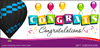 Balloon Voucher -  Congratulations